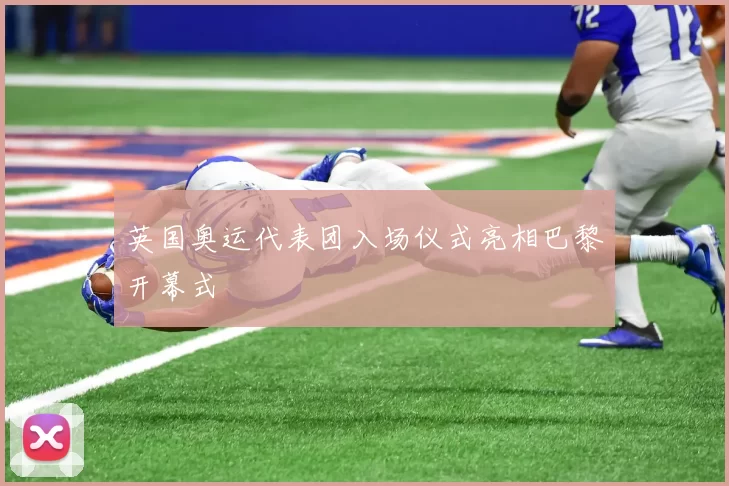 英国奥运代表团入场仪式亮相巴黎开幕式